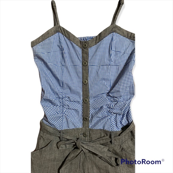 Ash & Emee Gingham Romper - Picture 2 of 5